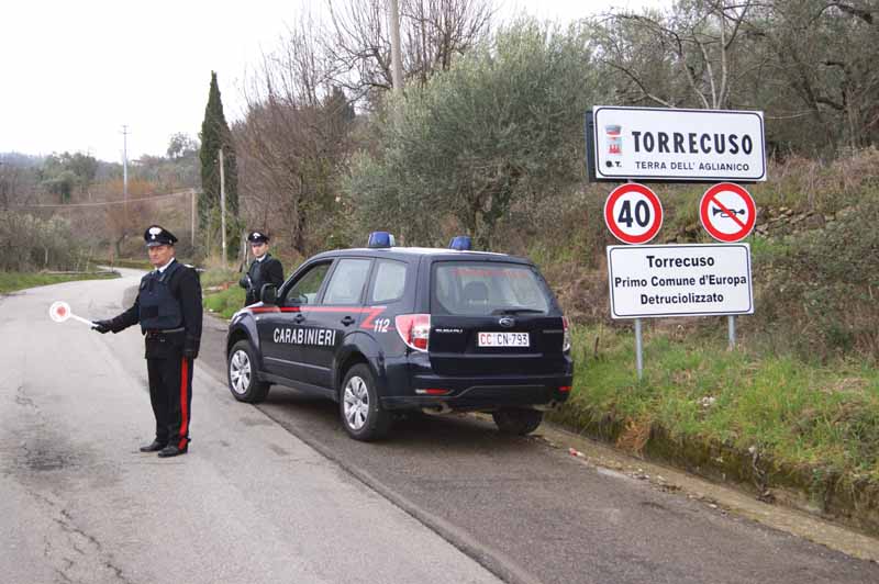 Torrecuso, rinvenuti in località Torrepalazzo due veicoli rubati